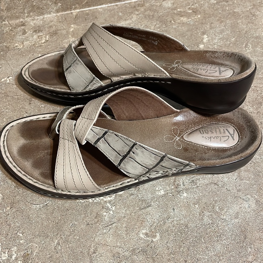 Clarks Artisan Collection Size 7 1/2 Women's Crea… - image 4